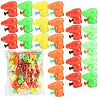 Los mejores  - THE TWIDDLERS Pack de 50 Mini Pistolas de Agua - Colores Variados Rellenos de Bolsas de Fiesta y Detalles